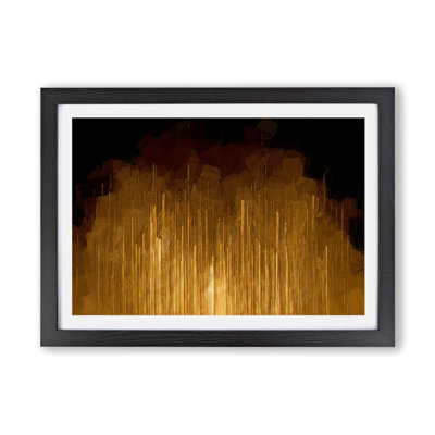 Golden Rise - Framed Print