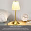 LED Rechargeable Lamp with Shade, 12.8 Inch