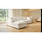 Oversized Modular 120" L-Shaped Cloud Sectional Sofa, Solid Wood Frame Couch with Ottoman & Washable Removable Slipcover