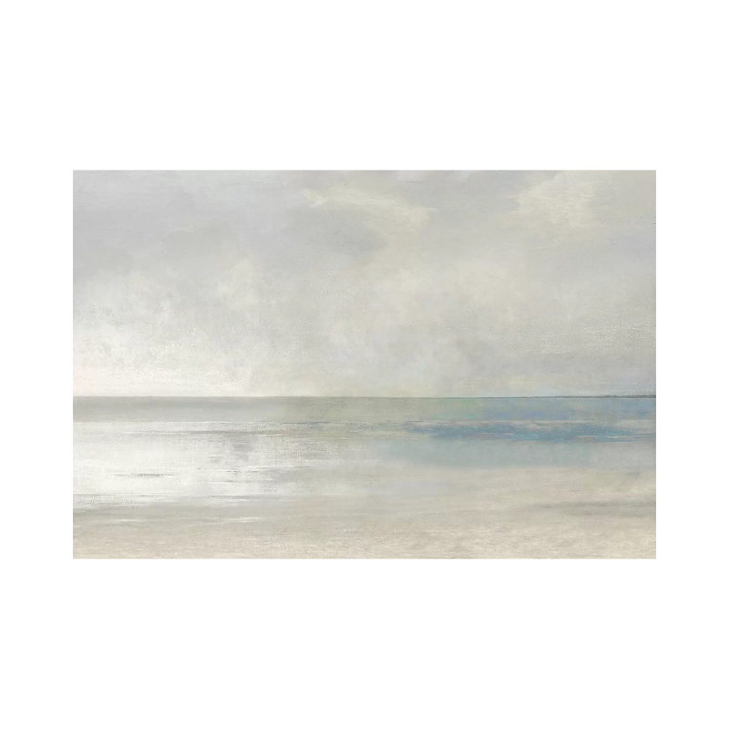 Pastel Seascape III by Christy McKee - Wrapped Canvas Painting, 66.04 cm H x 101.6 cm W x 3.175 cm D