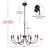 Krustina 8 - Light Dimmable Chandelier-321504723