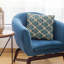 Coussin géométrique en zigzag-345178746