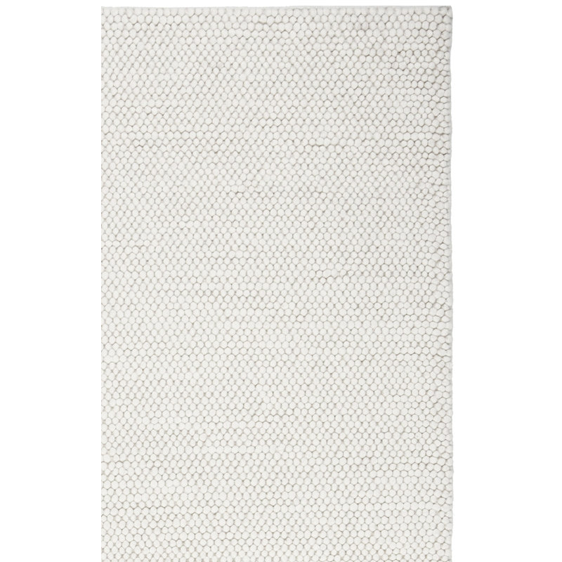 Tapis de couleur unie en laine / coton tissé à la main Carisbrooke Lauren Ralph Lauren, Rectangle 8 pi x 10 pi