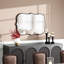 Antique Gold Wall Mirror for Living Room Decor 60 x 90cm-1601210260