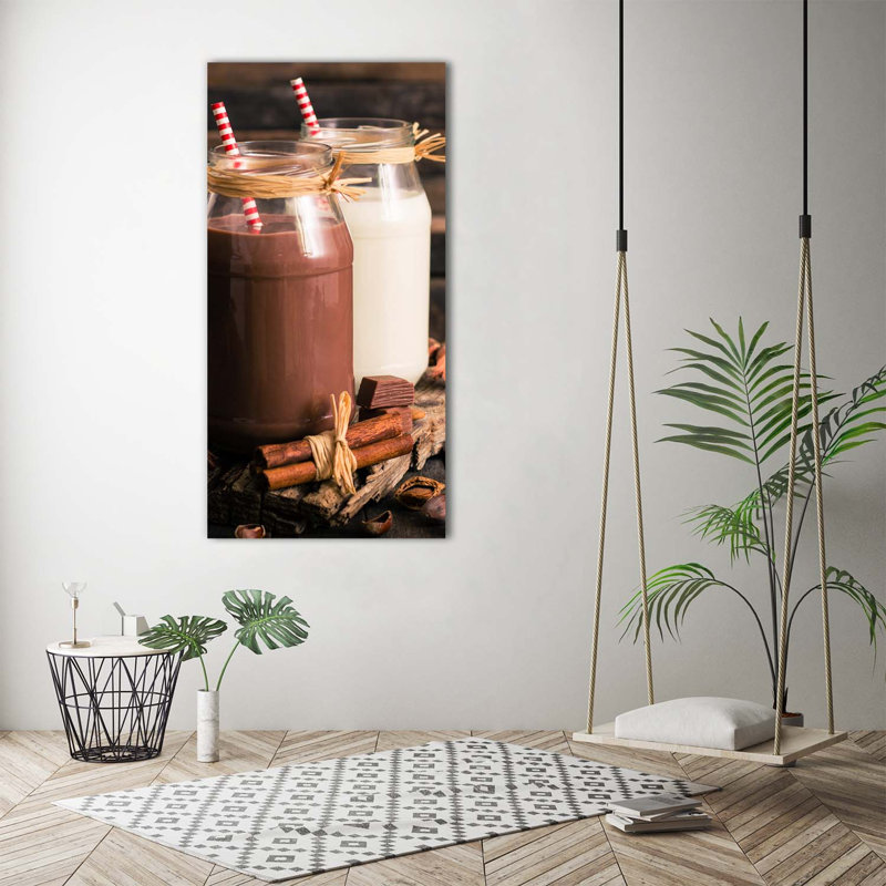 Milk Shakes - Wrapped Canvas Print