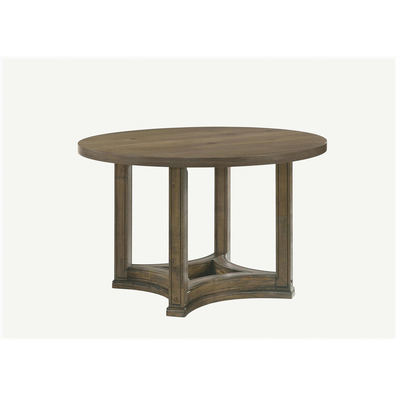 Parfield Weathered Oak Finish Round Dining Table