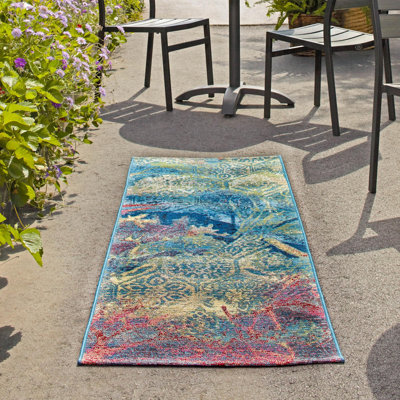 Tapis d'extérieur moderne Multi_Unique Loom