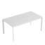 Table de salle à manger d'extérieur rectangulaire Corum 79 po Alumiun-123168048-123168049
