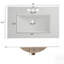 Meuble-lavabo en rotin avec lavabo en céramique, portes à fermeture douce et grand rangement, parfait pour les salles de bain modernes et élégantes.-2069257664