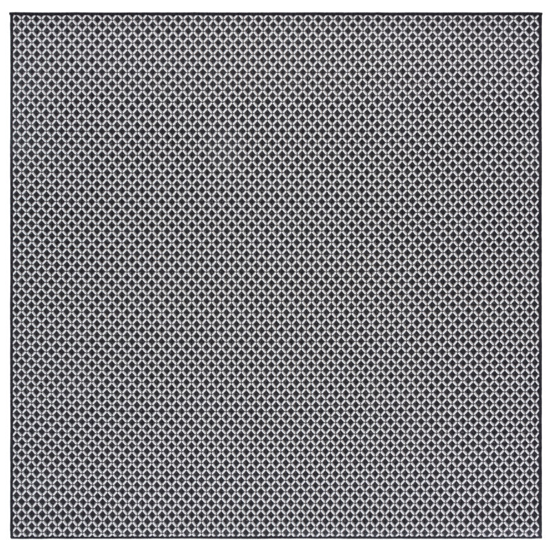 Terrace 804 Geometric Indoor/Outdoor Rug, Square 6'7"