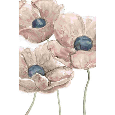 Coquelicots aquarelles neutres