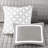 8 Piece King/ King Grey Bedding - Luxury And Breathable Comforter In Microfiber With Quilt-119448767-119448768
