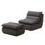 Fauteuil à billes ergonomique avec repose-pieds-1216430906