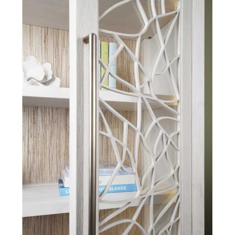Vitrine Margaritaville Duval, White/Beige