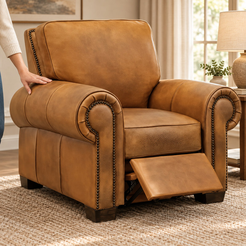 Valencia Recliner, Tan
