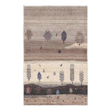 Vernadette One-of-a-Kind 2'8'' X 4'3'' Hand Knotted Area Rug