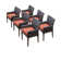 Anastase Outdoor Dining Armchair with Cushion