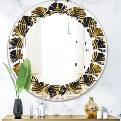 Miroir mural Leaves Art Deco