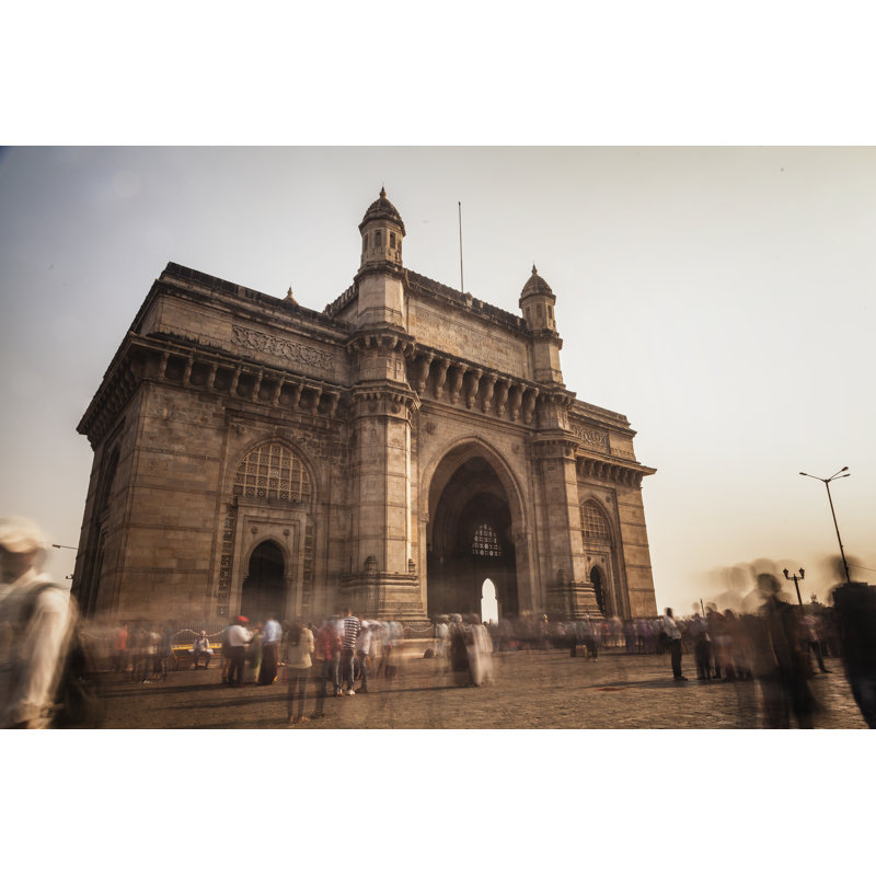 Gate Of India by Parshina Olga - Wrapped Canvas Print, 30cm H x 46cm W