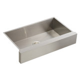Vault 35.5" Lx 21.25" W Farmhouse Kitchen Sink