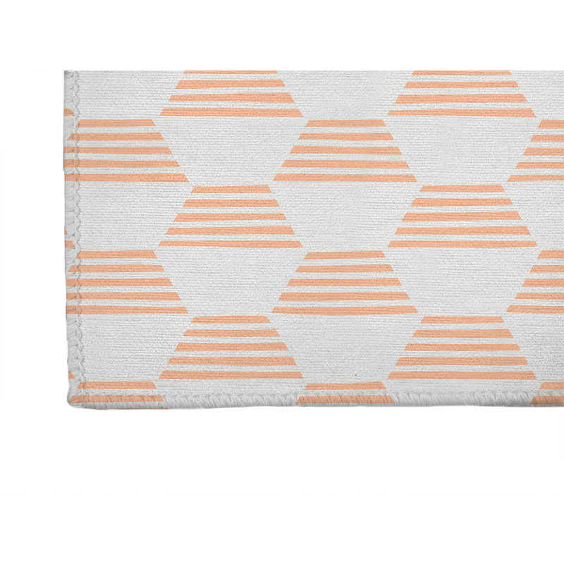 Tapis d'extérieur antidérapant Hexaline, Tapis de couloir 2 pi 6 po x 8 pi