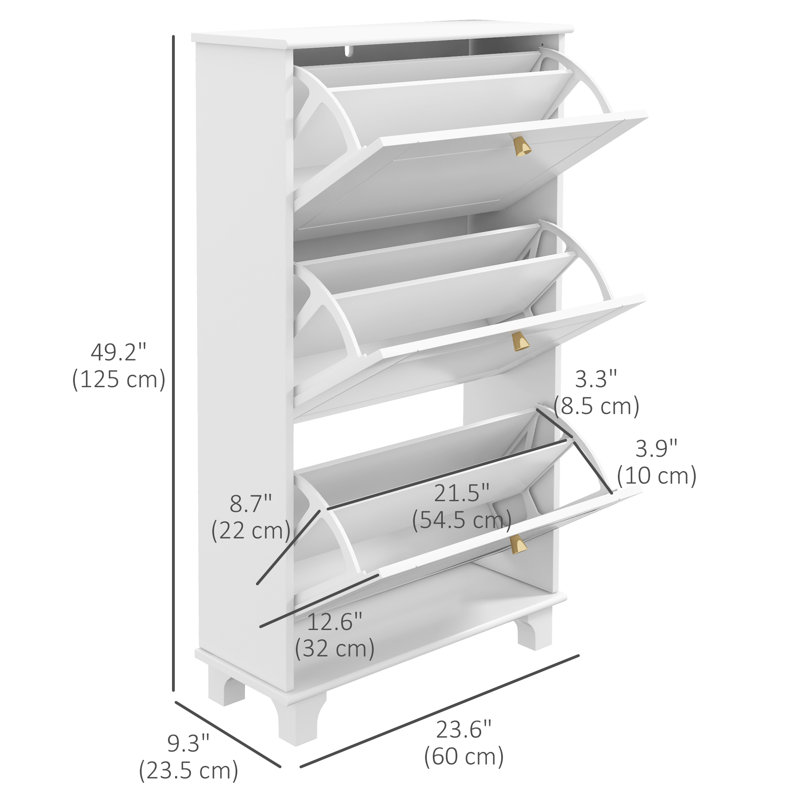 Armoire de rangement pour chaussures Hikmah