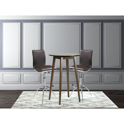 Tavarez 2 - Person Legs Dining Set