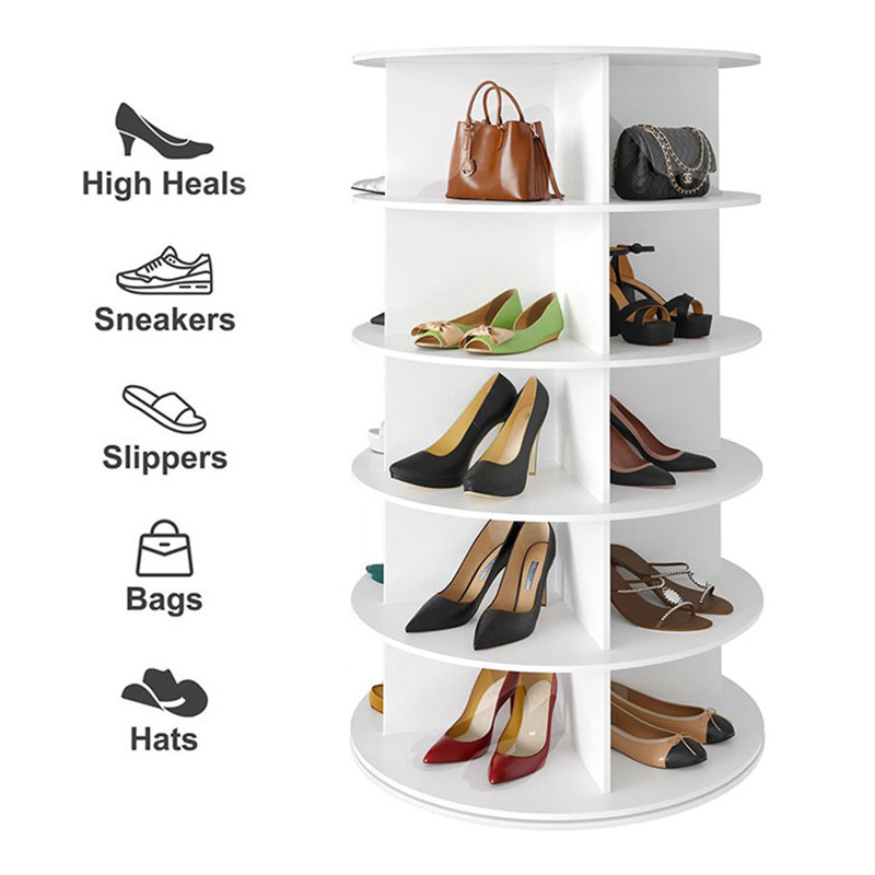 28 Pair Shoe Rack, 5 Tier