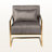Kynzley Velvet Armchair-1805167735