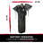Haunted Hill Farm 63 In. Life-Size Skeleton Reaper with Wings, Poseable Halloween Animatronic with Touch Activated Lights and Sound