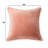 Throw Pillow | Stonewashed Cotton Velvet Throw Pillow with Decorative Handstitched Edges-18X18"-112777831