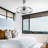 Ludovico 24" DIY Shape Adjustable Ceiling Fan with Lights Remote and APP Control-2035318130