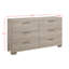 Commode double 6 tiroirs Zephyr