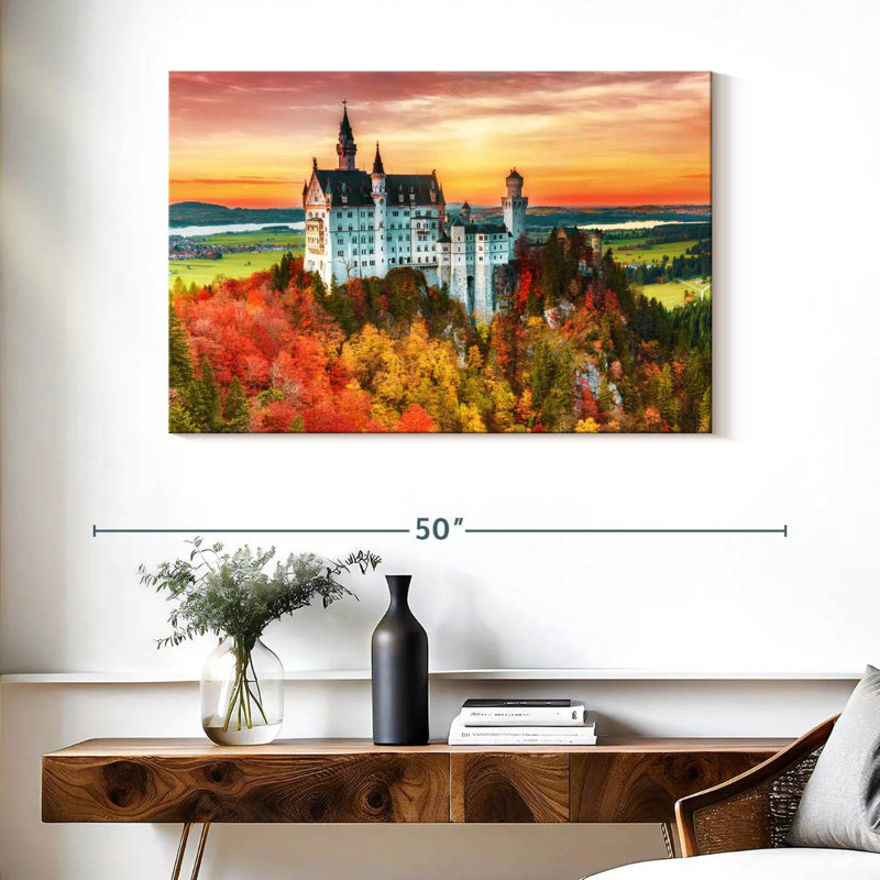 Neuschwanstein, H 26 po x l 39 po