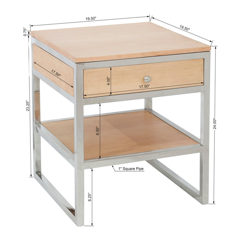 Table d'appoint moderne Haven