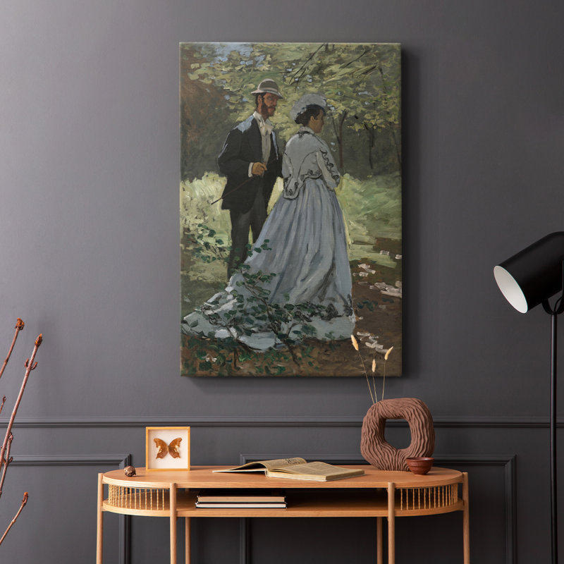 Paysage rétro LXVII - galerie Cavas, H 12 po x l 8 po