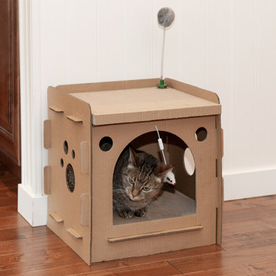 Tiger Tough Condo Hideaway Scratcher House