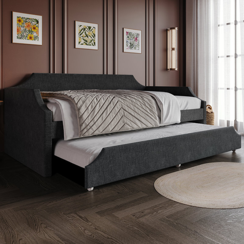 Pauleth Upholstered Daybed, Gray