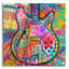 «Vintage 12 String» par Dean Russo, art mural en verre acrylique-52758791