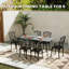 Rectangular 6- Person 150Cm L Dining Table