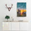 Sunrise Behind The Trees - Wrapped Canvas-56662028