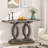 Andreafsky 55.11'' Farmhouse Wooden Console Table-1781449554