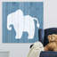 « éléphant zoo animal shape », impression-26547955-49378356