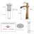 Single-handle Bathroom Faucet with Drain Assembly-70635627