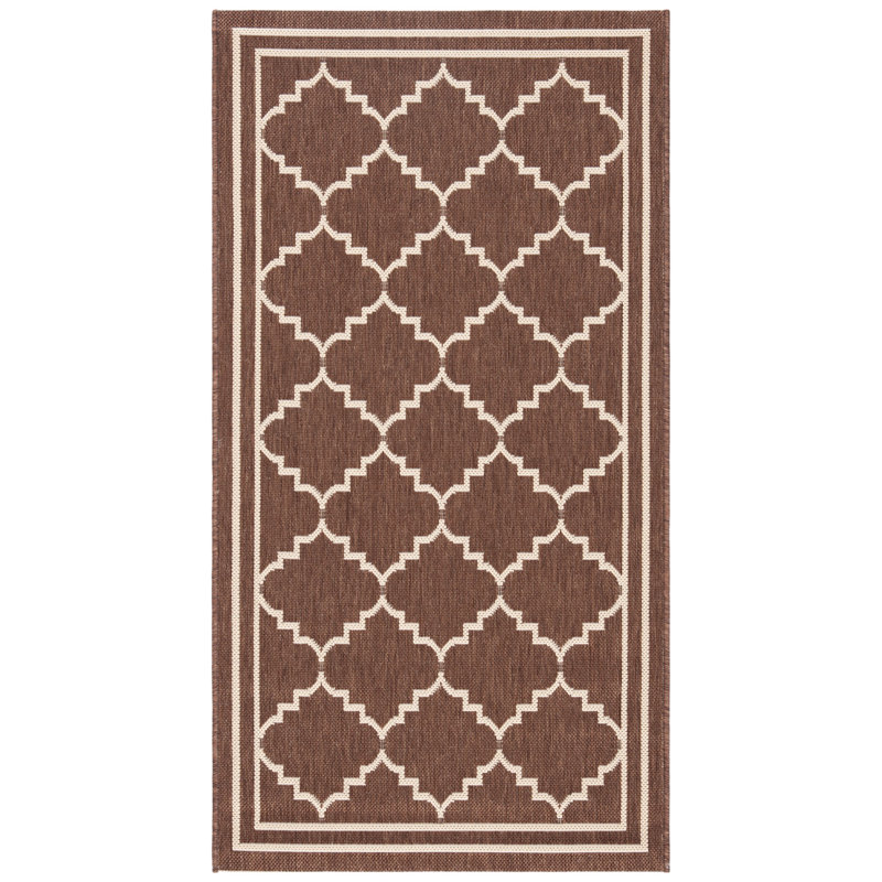 Herefordshire Performance Geometric Indoor/Outdoor Area Rug, Rectangle 2' x 3'7"