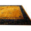 1920s Gold Open Field Floral Antique Chinese Art Deco Carpet 11'8" x 16'8" Rug