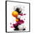 Black Floater Framed