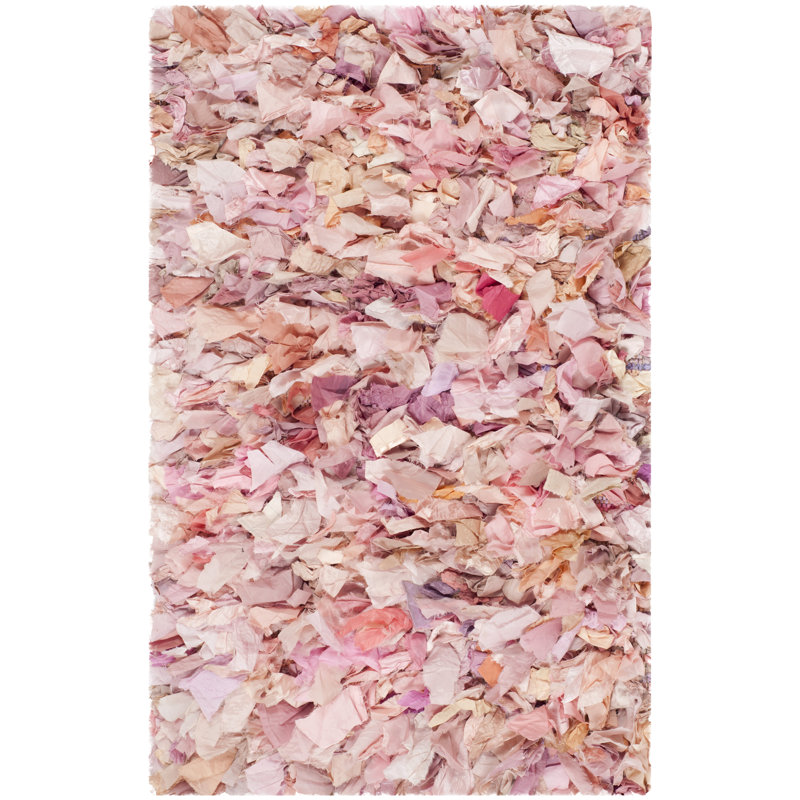 Tapis géométrique tissé à la main Godsey, Rectangle 2 pi 6 po x 4 pi