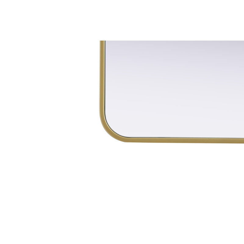 Miroir Erath, 30 po x 30 po, Laiton