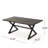 Rolando Outdoor Aluminum Dining Table With Steel Frame